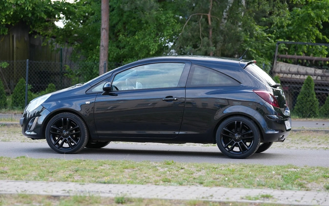 Opel Corsa cena 15498 przebieg: 205500, rok produkcji 2012 z Konin małe 277